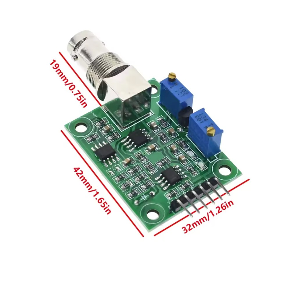 Liquid PH0-14 Value Detect Sensor Module + PH Electrode Probe BNC for Arduino US