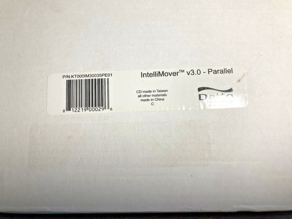 INTELLIMOVER V3.0 by Detto -PC Data Transfer Kit-USB or Parallel File Transfer