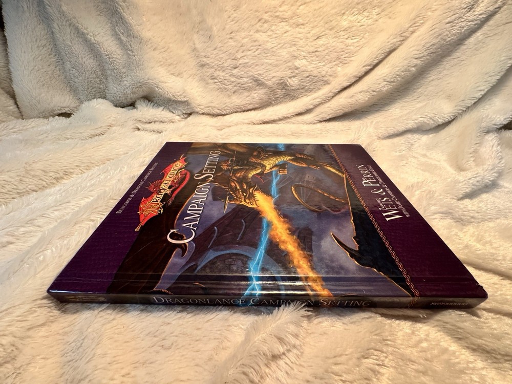 Dragonlance Campaign Setting Rulebook D&D RPG 2003 WOTC Book
