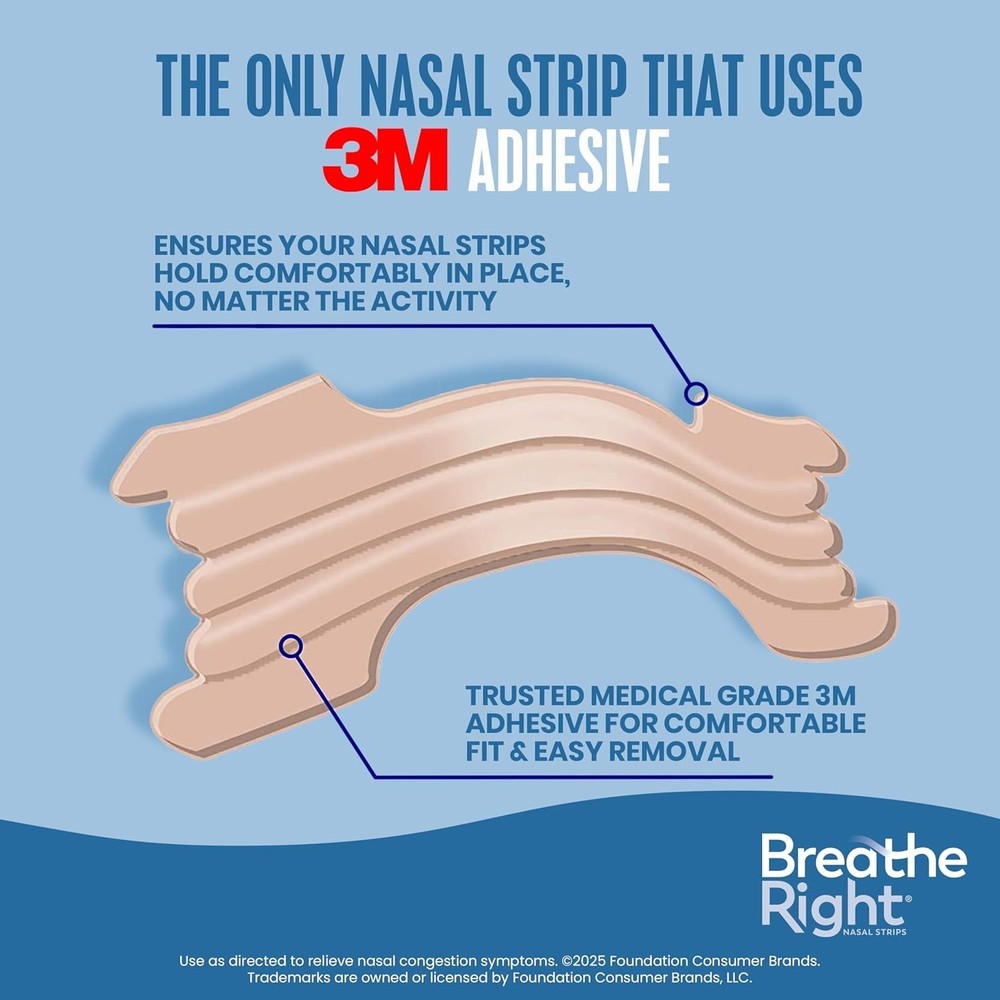 Comforting Extra Strength Nasal Strips - Menthol & Eucalyptus, Tan - 26 Count