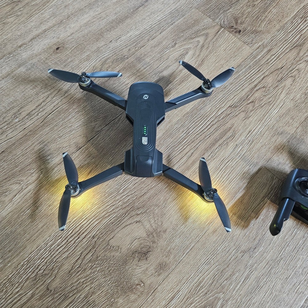 Holy Stone HS175D GPS Drone 4K UHD Camera Brushless Motor Foldable Case EUC