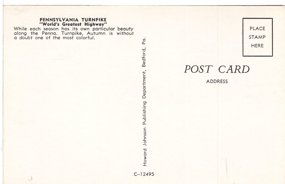 PENNSYLVANIA TURNPIKE - PC2929