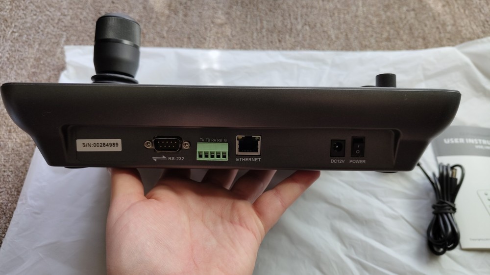 PTZ Controller Camera Controller POE Network 4D Joystick Decoding Keyboard