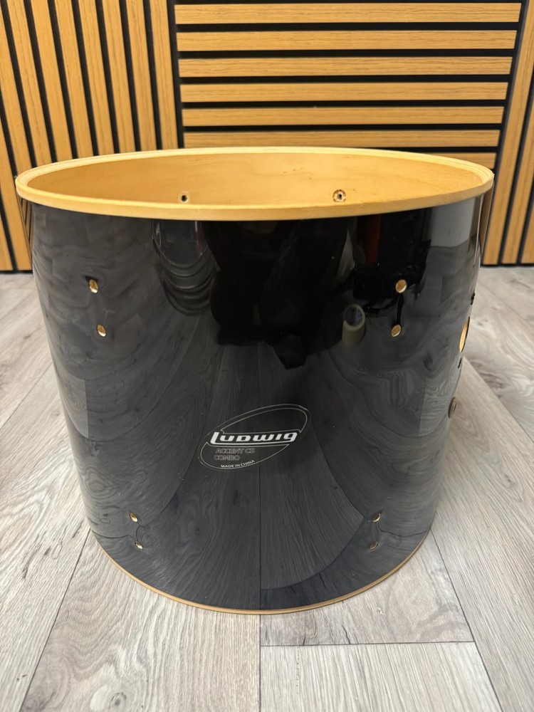 Ludwig Accent CS Tom Drum Shell 13”x11” Bare Wood #OW11