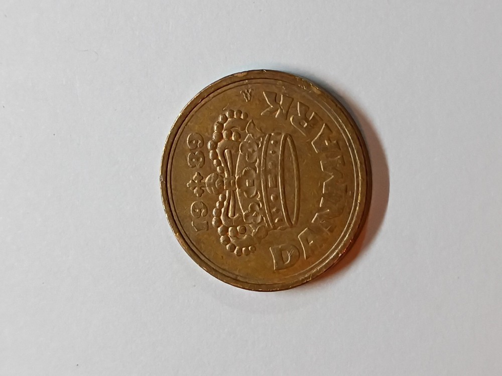 1989 50 Ore Denmark Coin