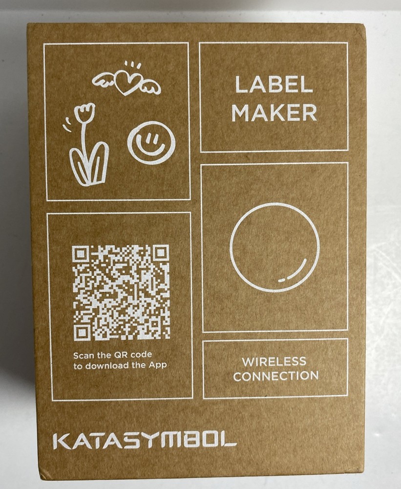 Katastmbol T50M Pro Bluetooth/ Wireless Label Maker Machine Tested/Working