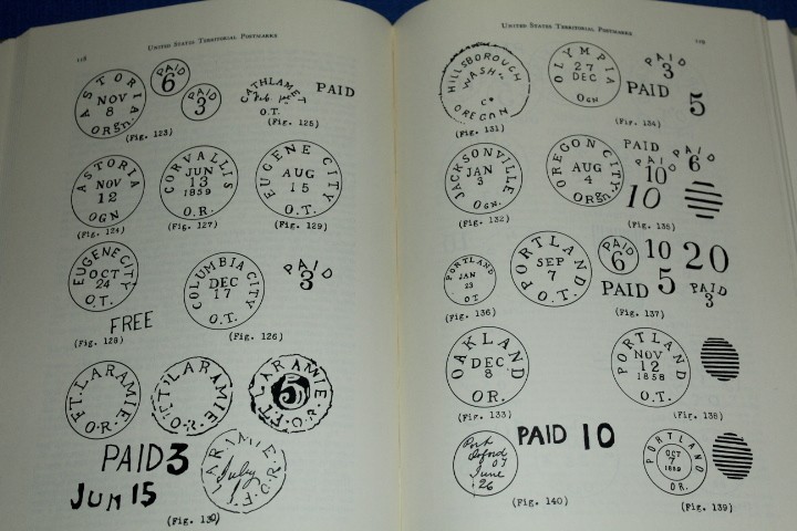 First Hundred Years US Territorial Postmarks 1787 1887 Chase BlueLakeStamps