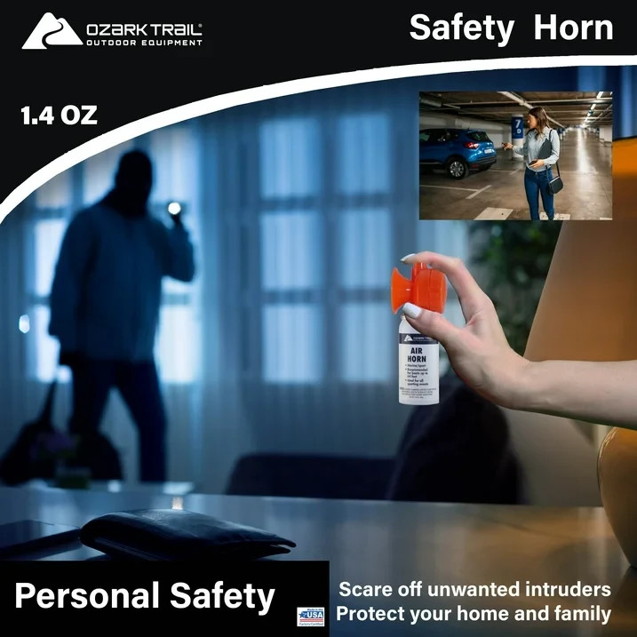 Super Loud Handheld Air Horn Can for Emergency, Sports, Marine & Boating