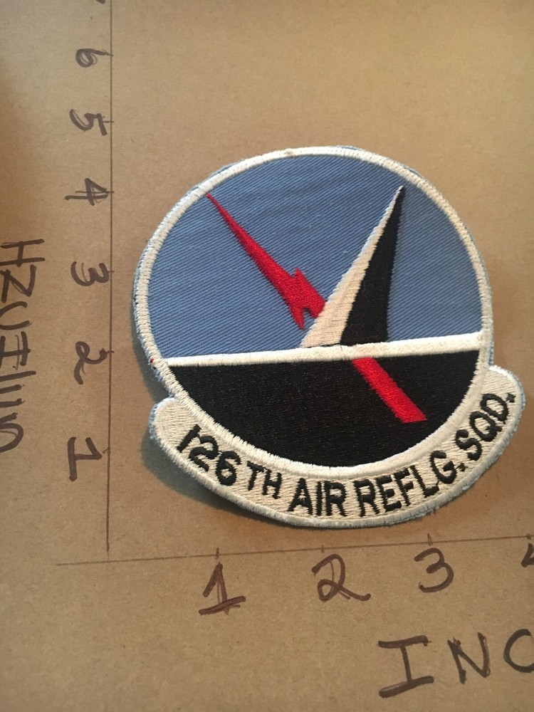 USAF 126th AREFS Air Refueling Squadron patch 4/22/25