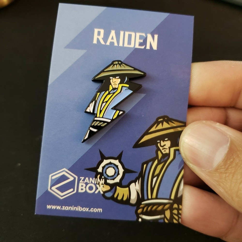 Raiden - Mortal Kombat Enamel Pin (New)