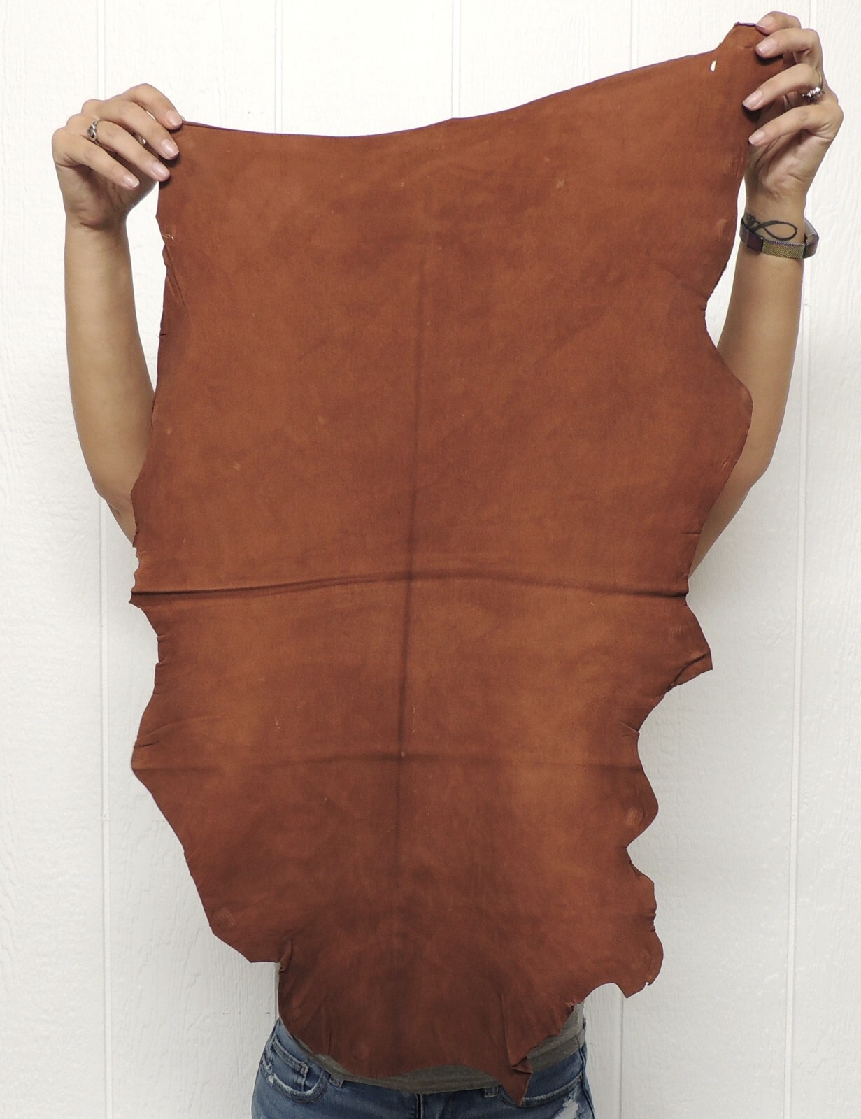 WHISKEY BUCKSKIN Leather Hide for Native Crafts Taxidermy SCA LARP Skin Pelt