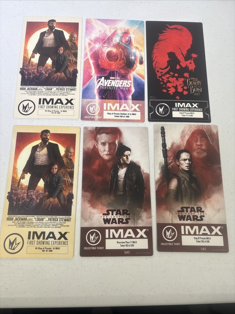IMAX Tickets Bundle Lot 19