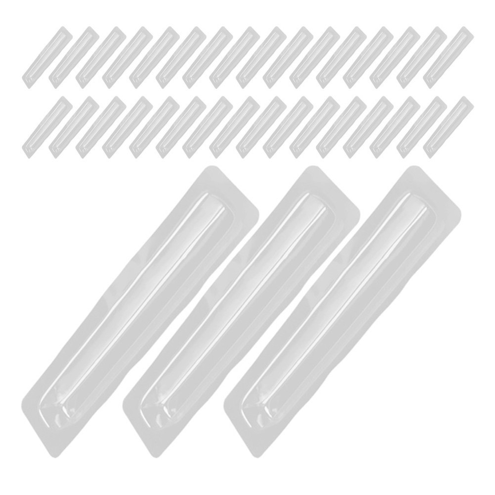 50 Pcs Wall Clock Hand Protective Cover Clear Covers Pointer Part