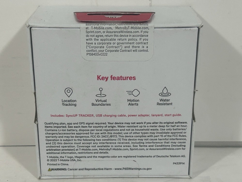 T-Mobile - SyncUP - MK40 Tracker