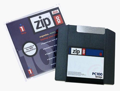 10 Pack, Iomega Zip 100 Removable Disks (Random Brands)