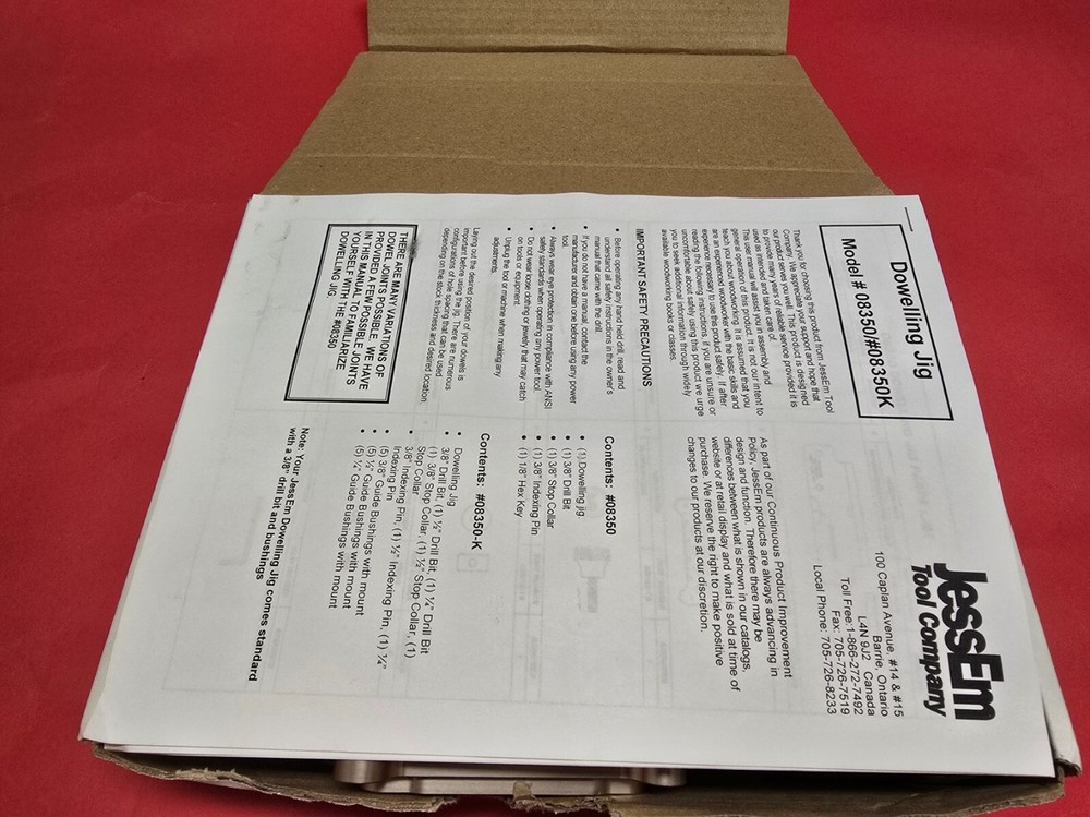 Jessem Doweling Jig Master Kit