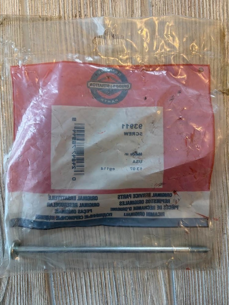 Briggs & Stratton OME 93911 Screw