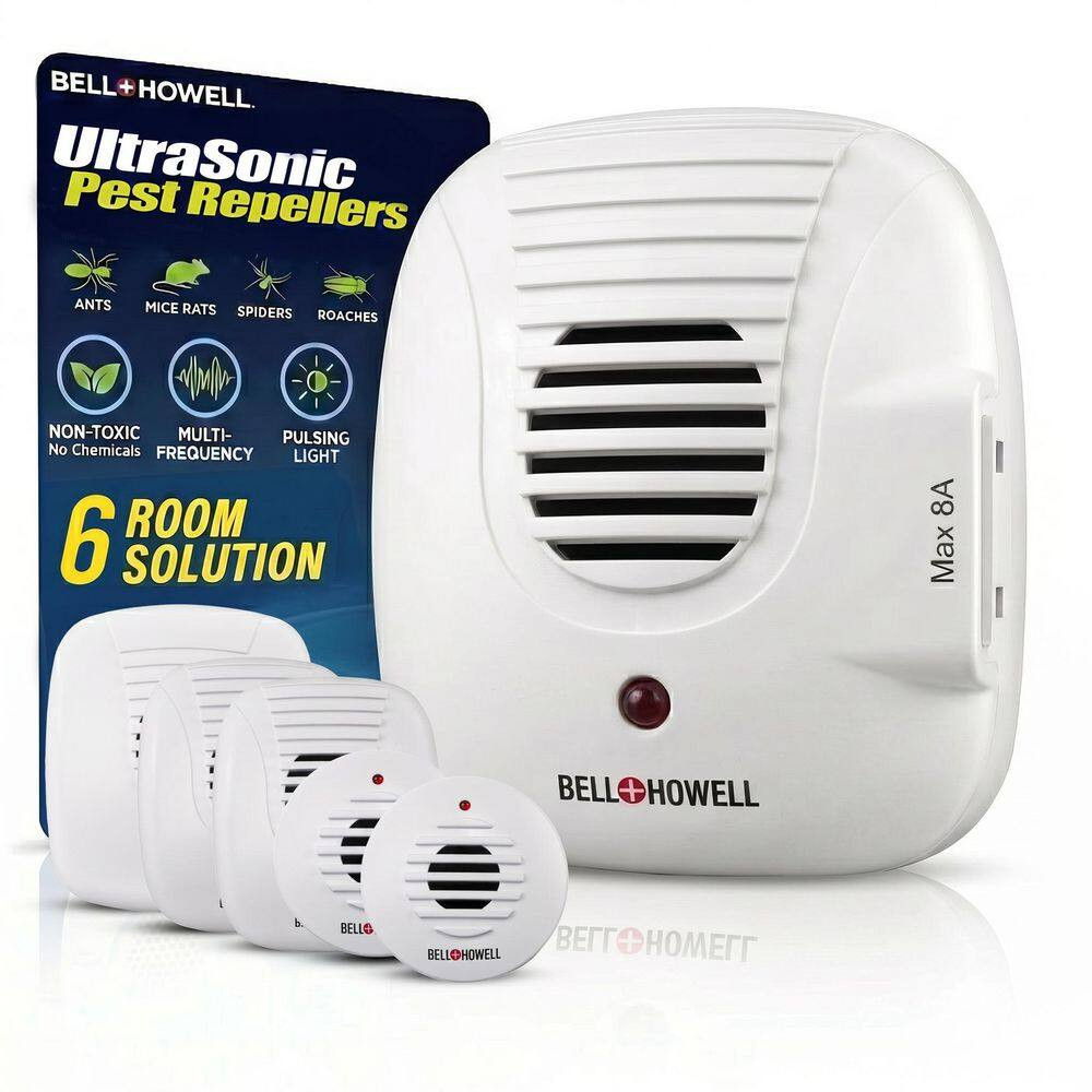 Multi Ultra-Sonic Pest Repellers Complete Home Kit (6-Pack)