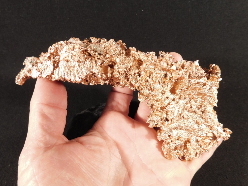 HUGE! Heavy Solid COPPER Nugget or Native Copper Float 100% Natural Michigan 746