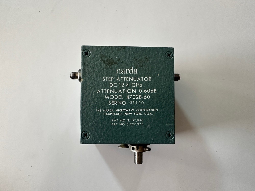 NARDA 4702B-60 Step Attenuator UNTESTED