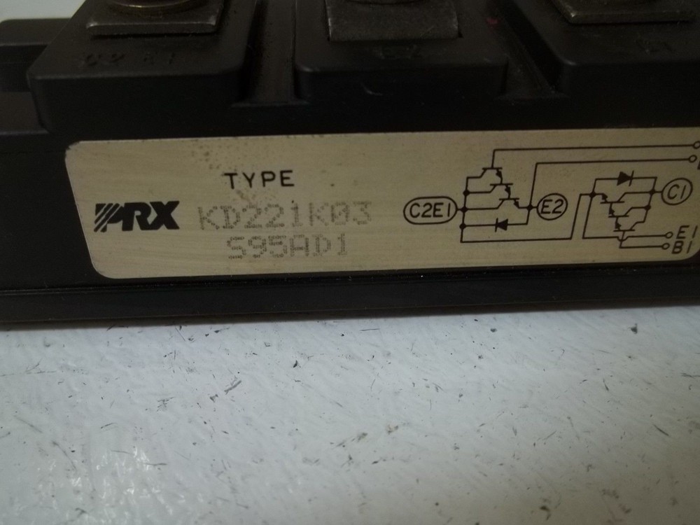 PRX KD221K03 TRANSISTOR MODULE (AS PICTURED) UNMP