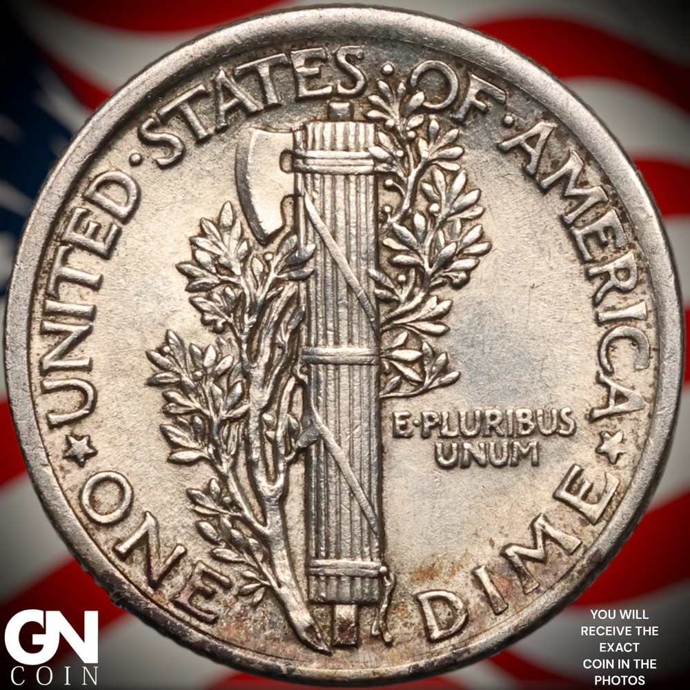 1917 P Mercury Dime B2568