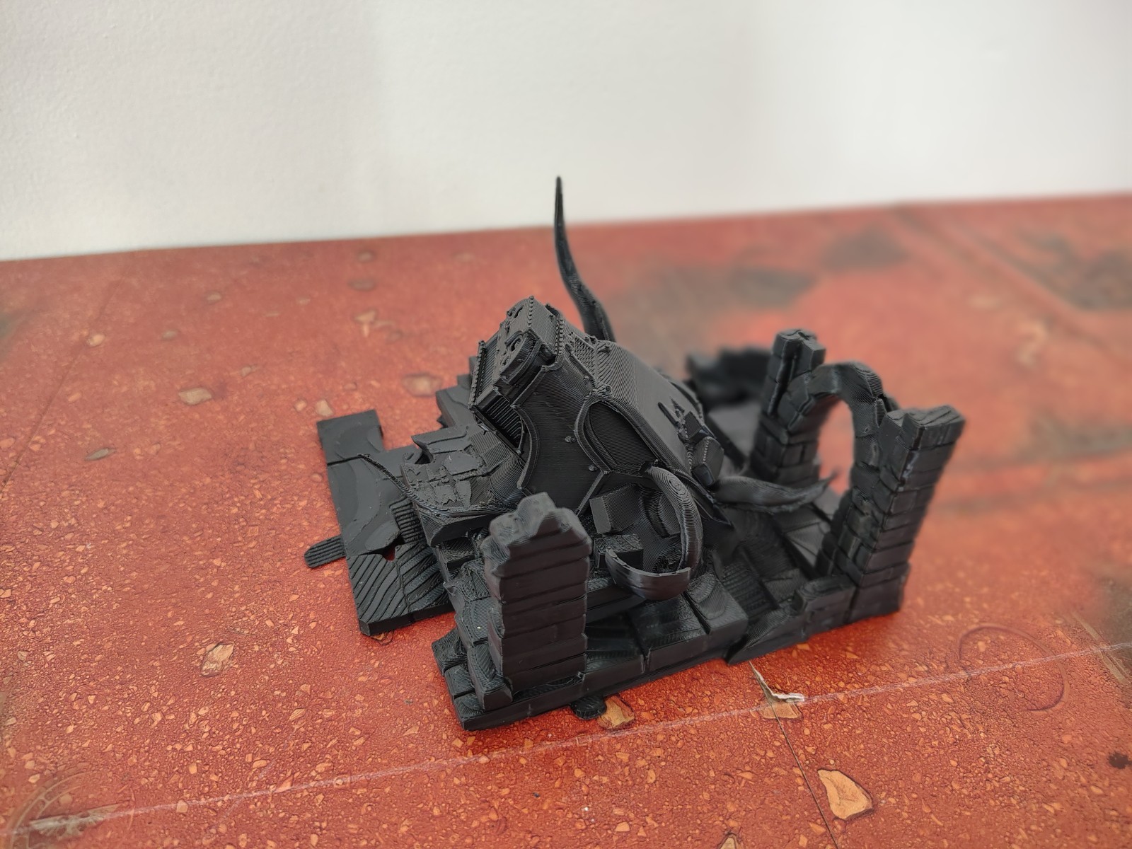 Warhound Titan Wreck Perfect Warhammer Terrain Ruin Objective Marker Set / Lot