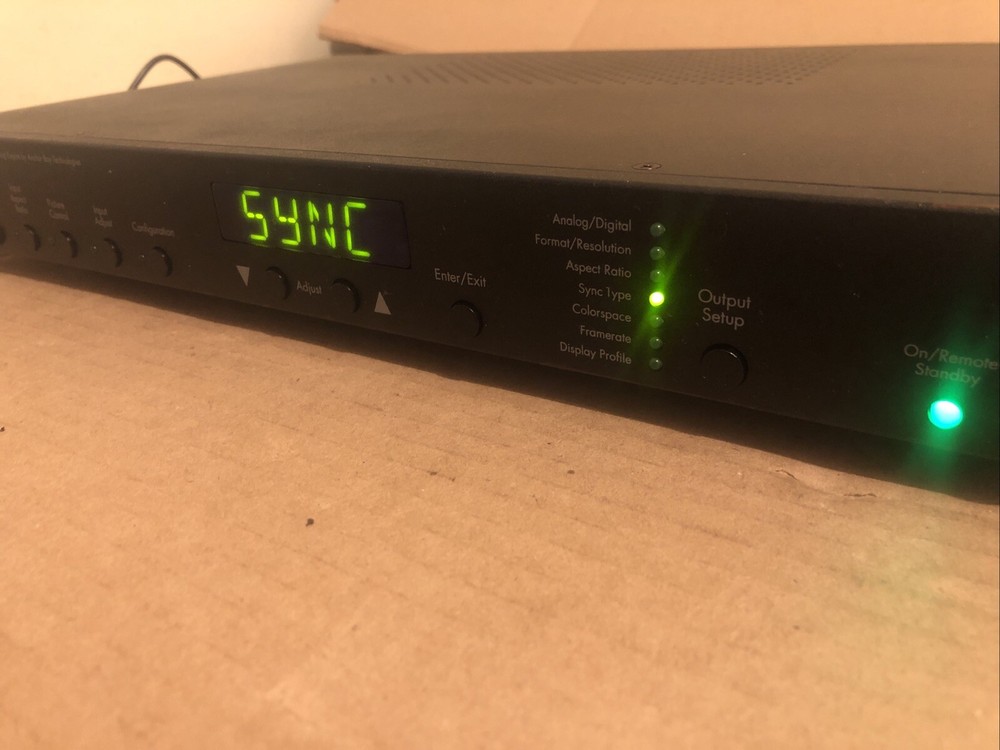 Anchor Bay Tech DVDO Scan HD Video Processor Model MM601 Upscaler