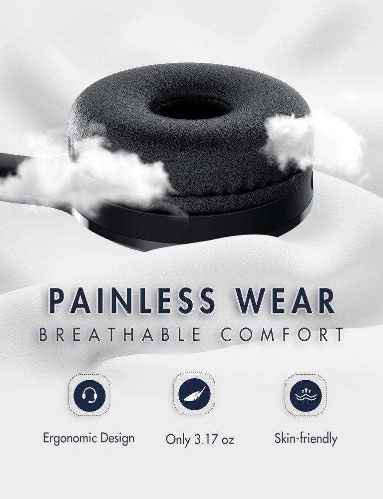 MPOW Wired Single-Sided USB Headset with Microphone