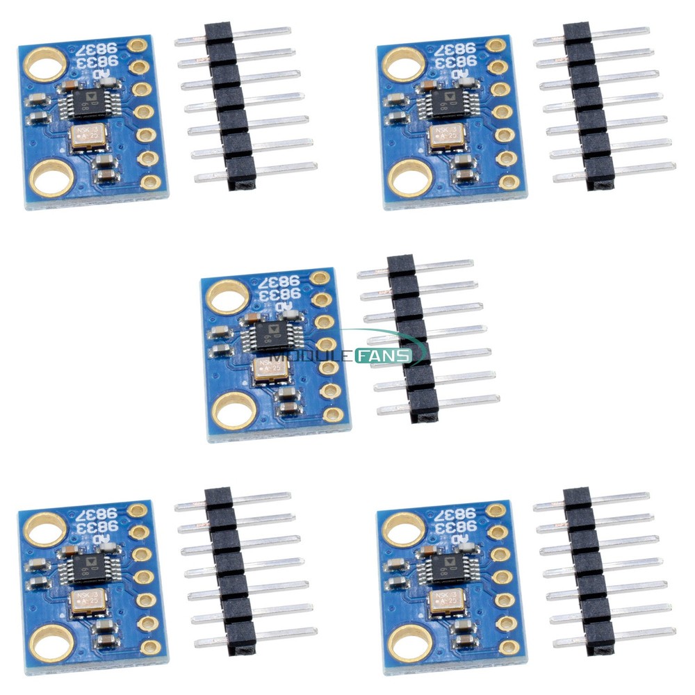 5Pcs AD9833 DDS Signal Generator Module Programmable Microprocessors Sine Wave