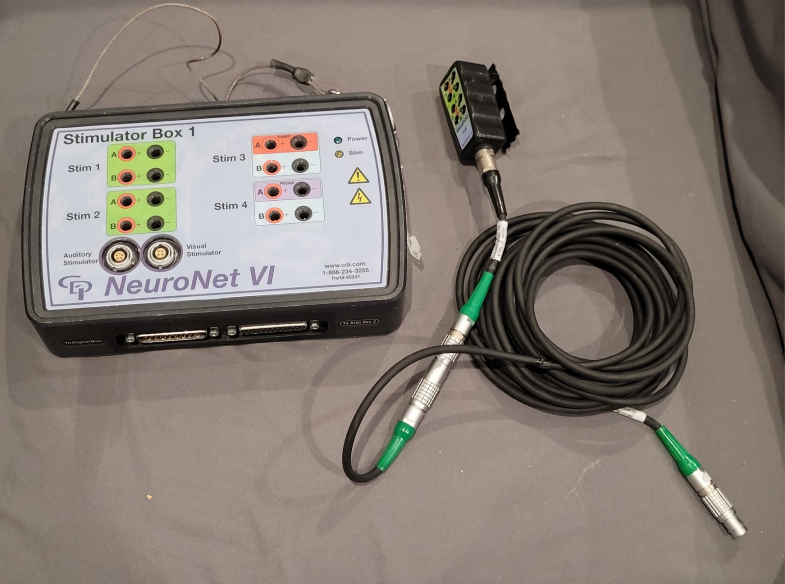 CDI  NeuroNet VI Neuromonitoring Box With StimPod