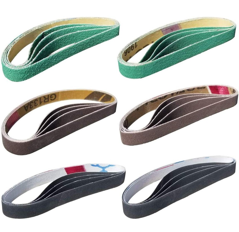 24 Pcs 1/2" x 12" Replacement Belts for Work Sharp Knife Sharpener