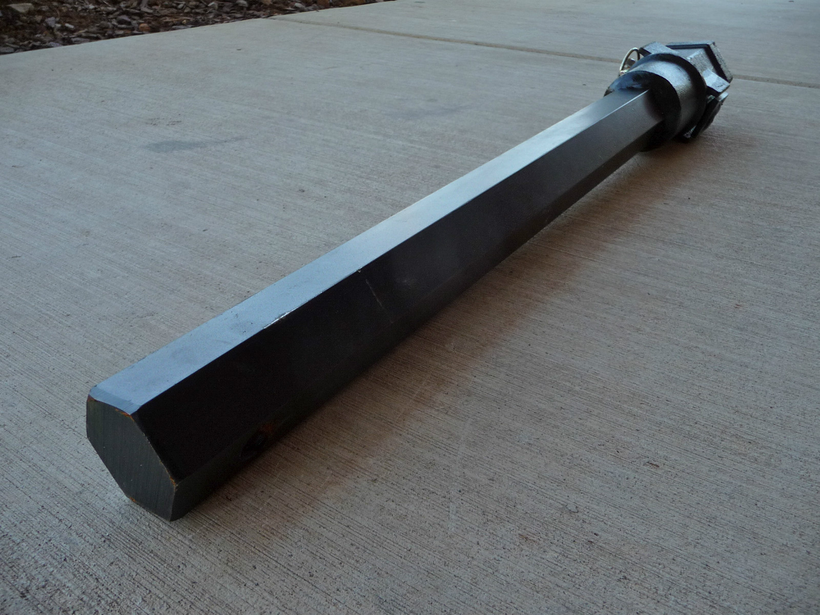 Lowe 24in Long Hex Shaft Auger Extension, 2in Hex, New, Free Shipping