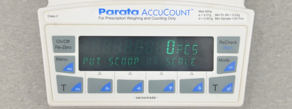 Parata AccuCount Class II Pharmaceutical Scale