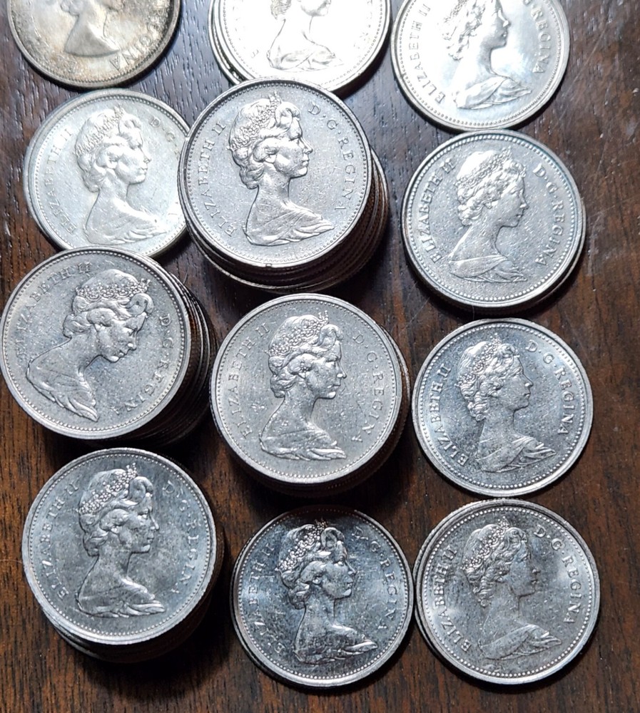 Canada 25 Cent Lot (76) Nice