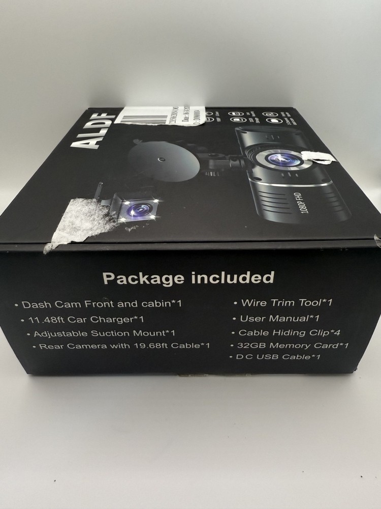 ALDF Three Channel Dash Camera