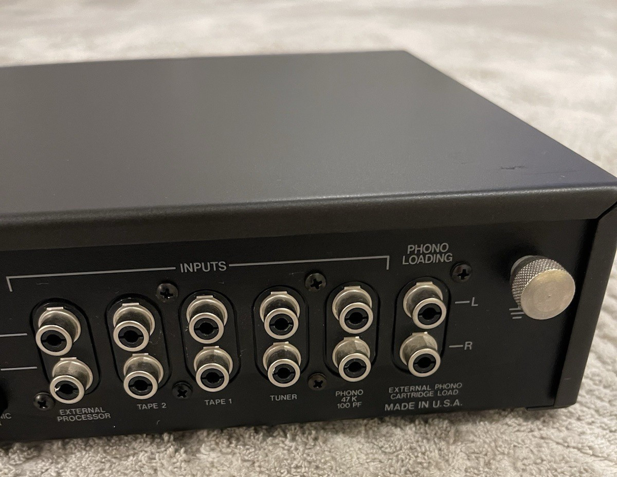 Vintage Carver Preamplifier C-2 High Performance Console