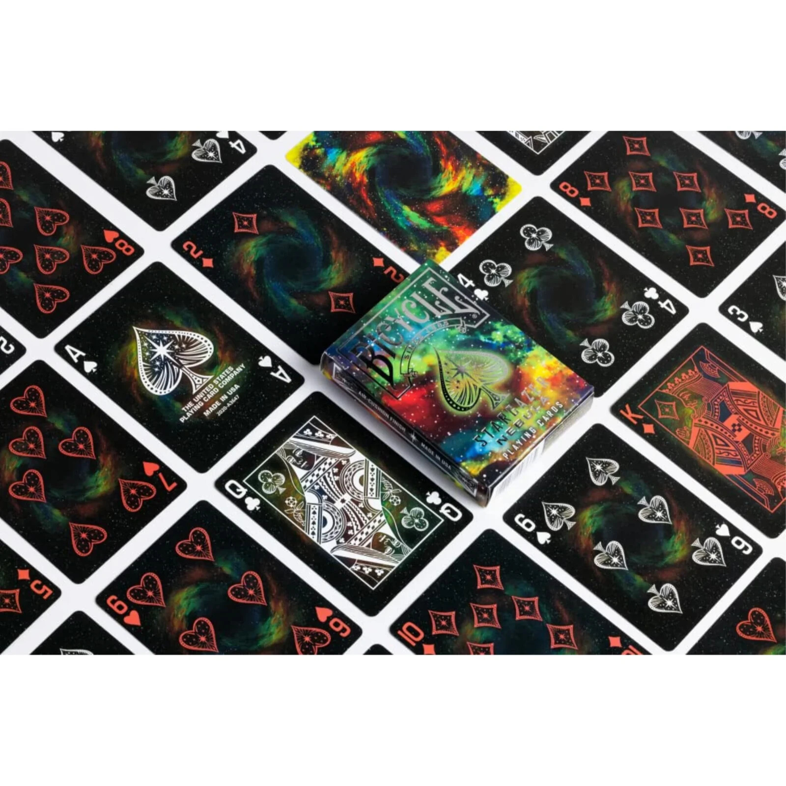 Bicycle Stargazer Nebula playing cards