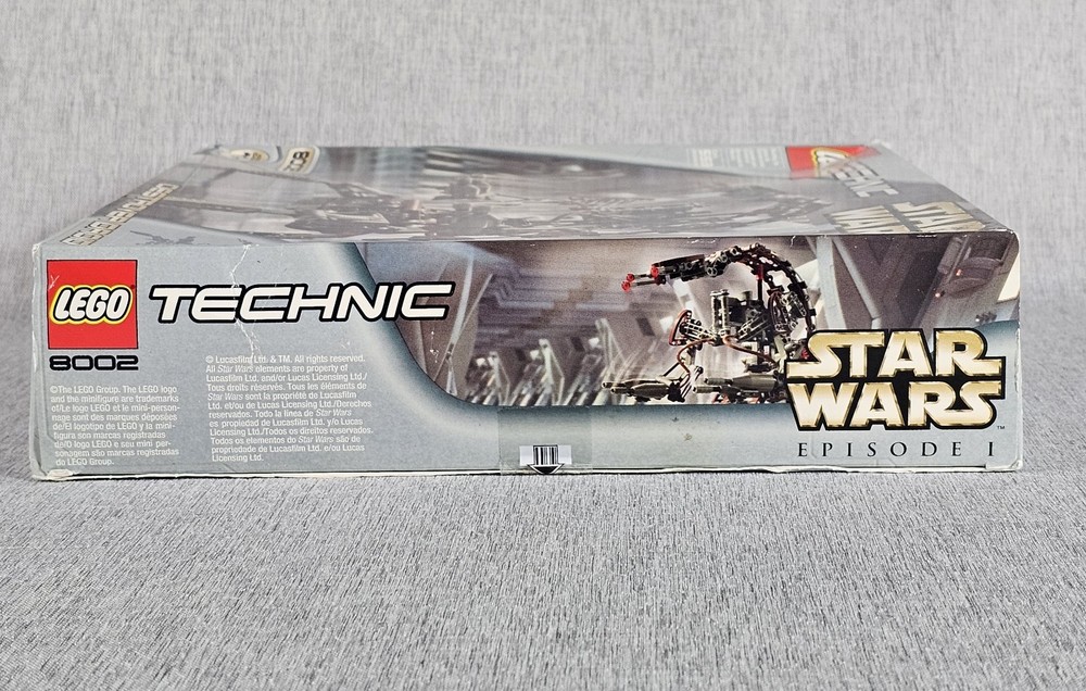 Lego Star Wars: Technic Destroyer Droid (8002) Instructions Original Box 100%