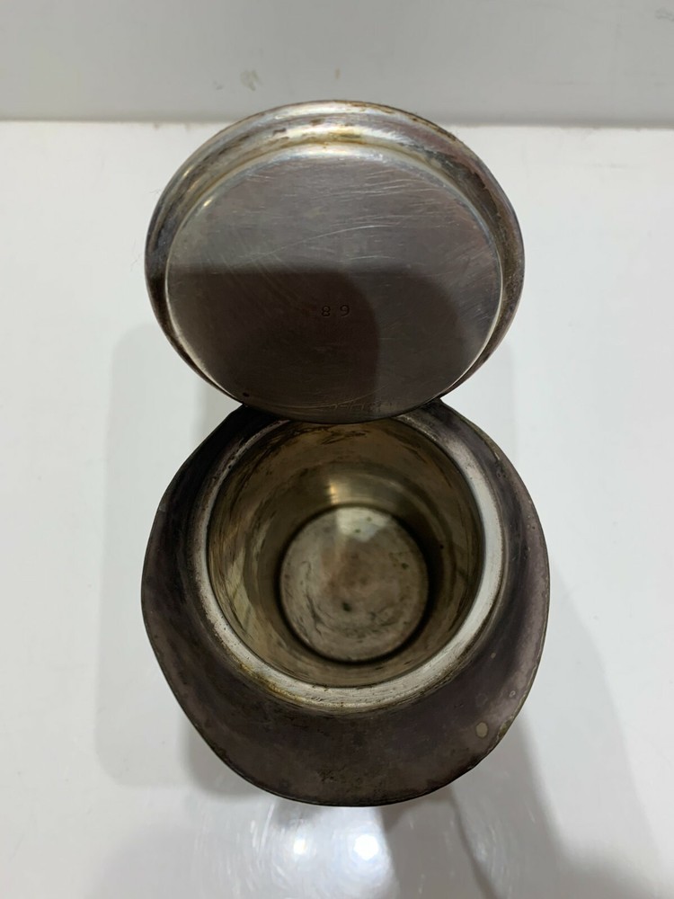 REED & BARTON Sheraton Hotel SILVER SOLDERED Coffee Water Pitcher Pot 2P