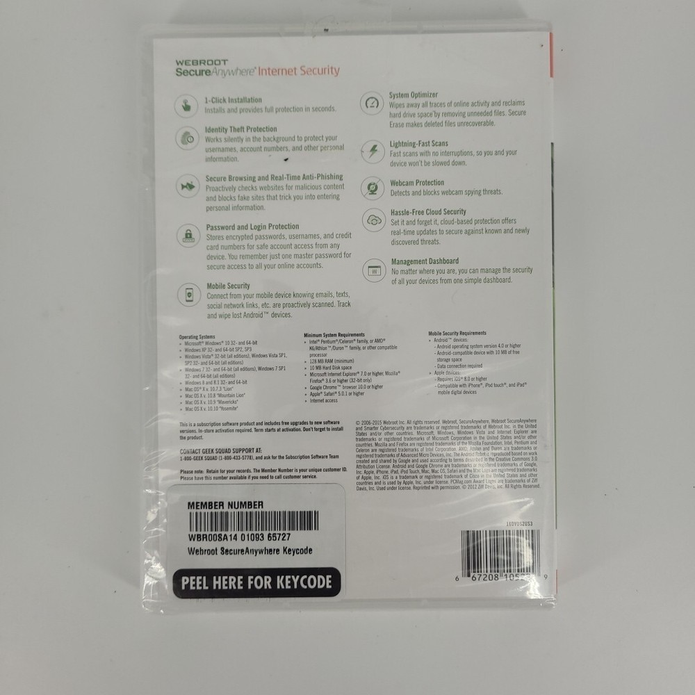 Webroot Secure Anywhere Internet Security Full Version for Windows & Mac