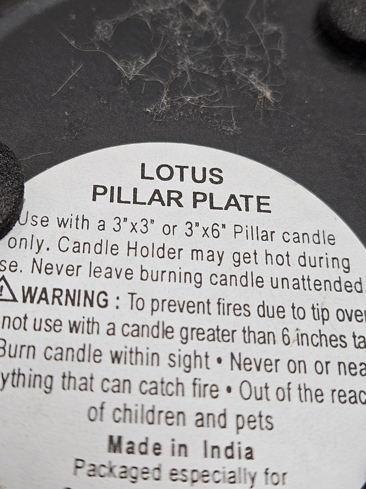 Metal Lotus Pullar Plate