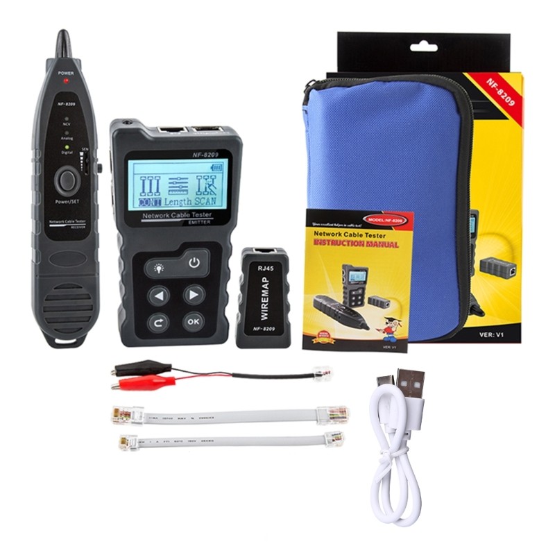 Detecting Poe Voltage PoE Tester Cable Tester for POE Testing Cable