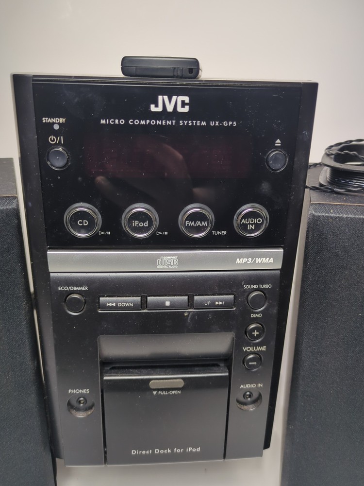 JVC Speakers Micro Component System UX-GP5 Complete In The Box