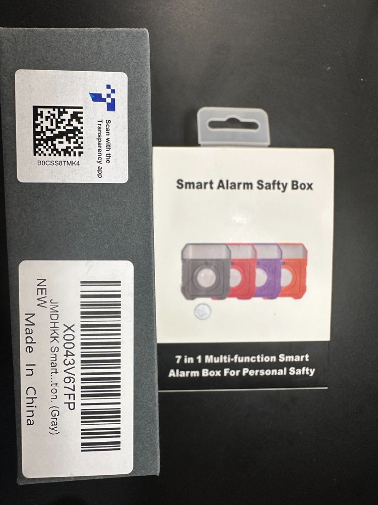 7 in 1 Multi-function Smart Alarm Box - Personal Safety Smart Alarm Device