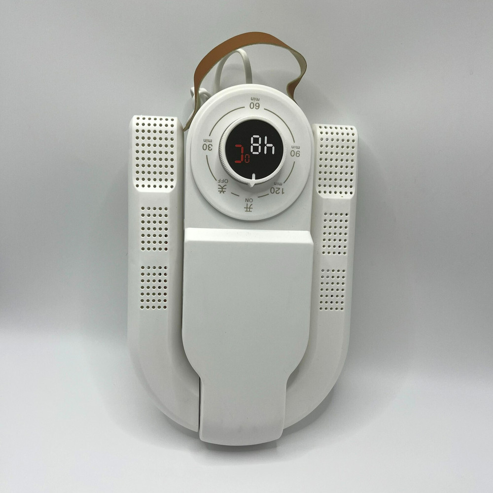 Portable Shoe Dryer Boot Warmer Folding Design & Timer & Adjustable Rack US