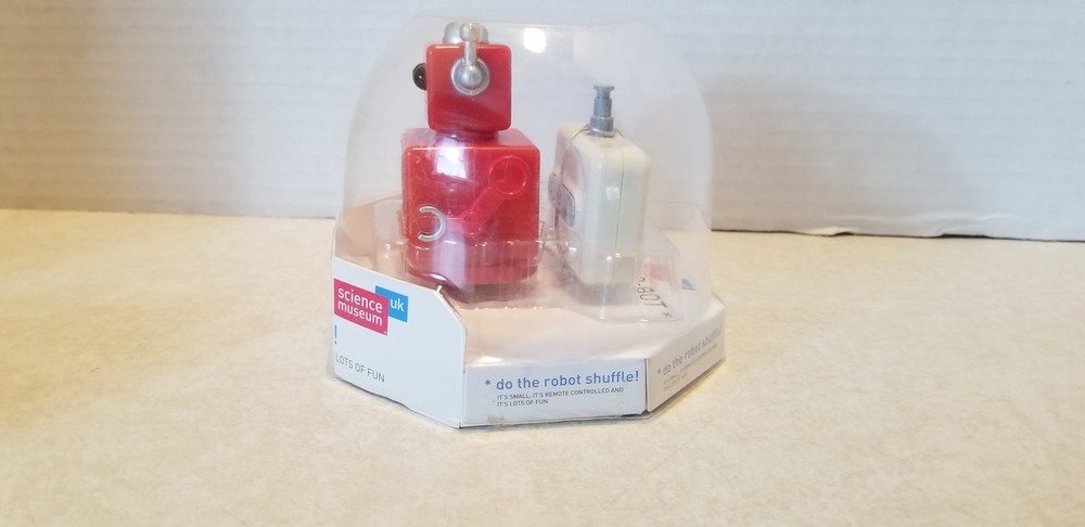RC Micro Bot Remote Controlled Mini Robot New Sealed Up Tub C