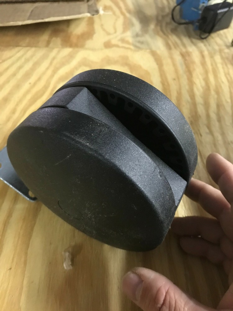 5" diameter plastic swivel casters