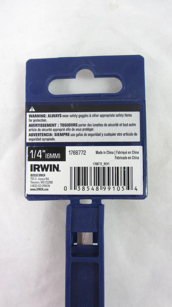 Irwin Marples All Purpose 1/4" Construction Heavy Duty Wood Chisel - 3 PACK