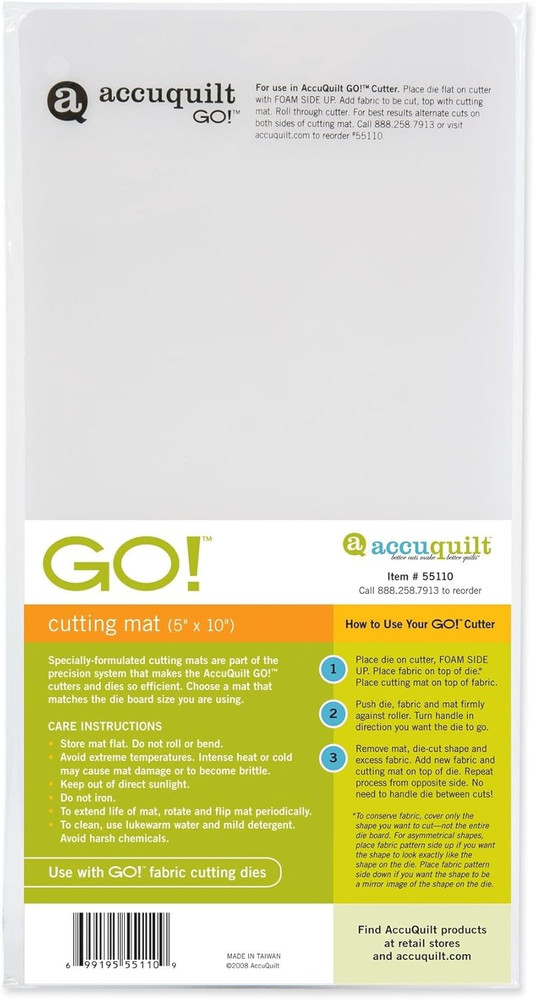 GO! Cutting Mat; 5-inch-by-10-inch